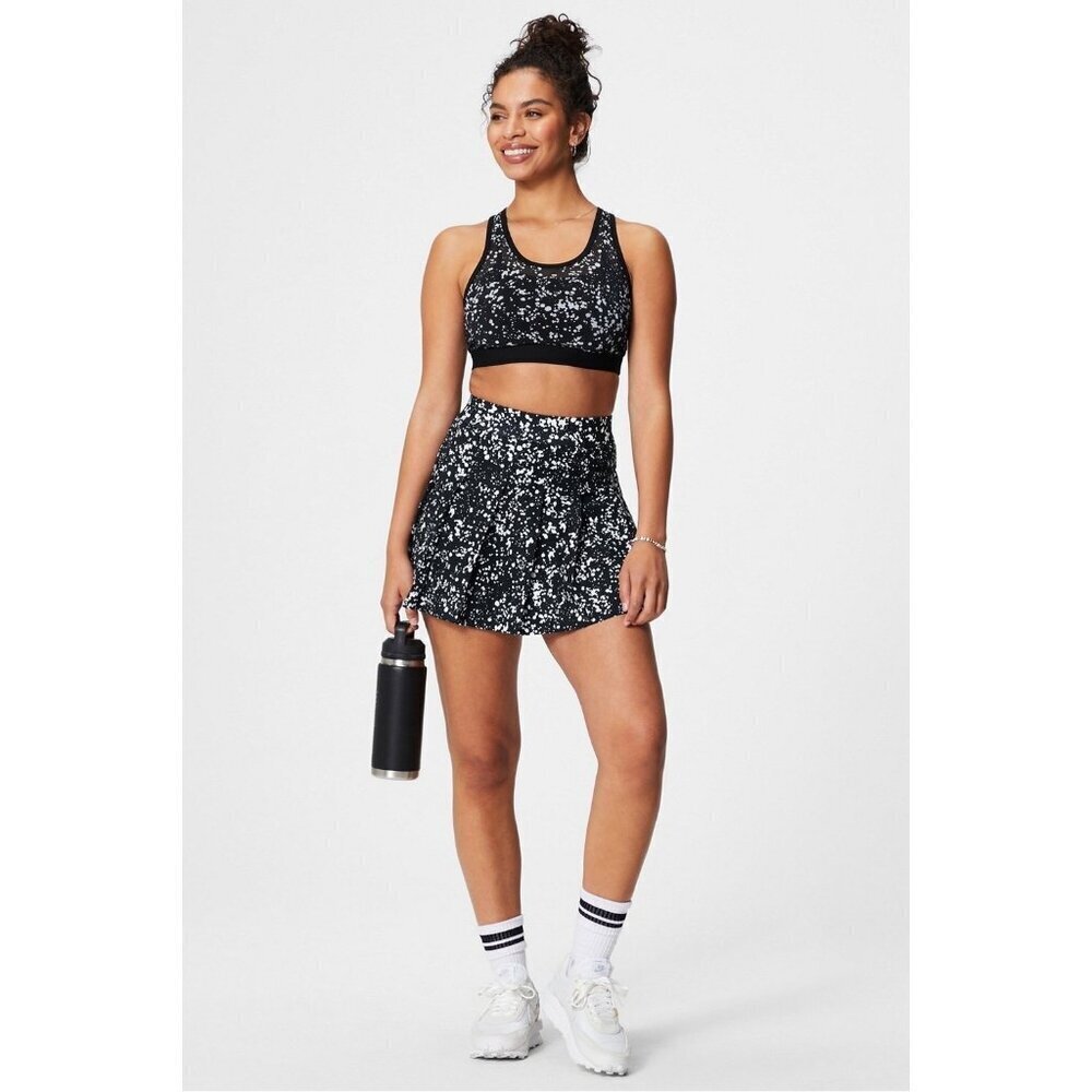 Fabletics Pleated Skirt With Built-In Shorts With Pocket Athletic Golf Tennis XL